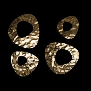 CRATERE zestaw ozdób ściennych M