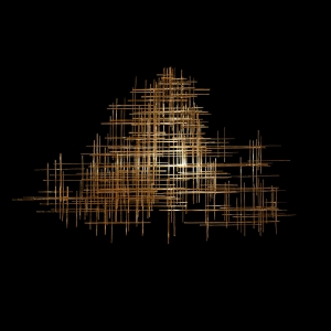 KRADO 1 - ozdoba ścienna 130x80 cm