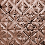Blacha ozdobna CARRE copper - wewnętrzna
