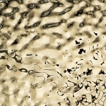 Blacha ozdobna STORM M bright gold - wewnętrzna