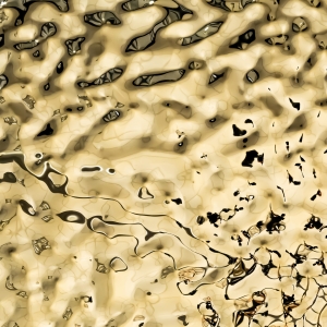 Blacha ozdobna STORM M dark gold - zewnętrzna
